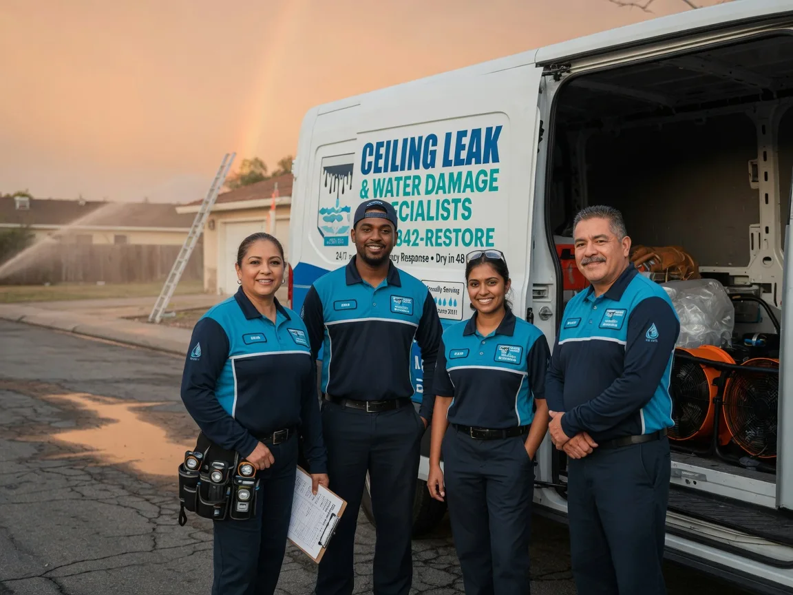 Ceiling Leak Cleanup company in Cookson, OK