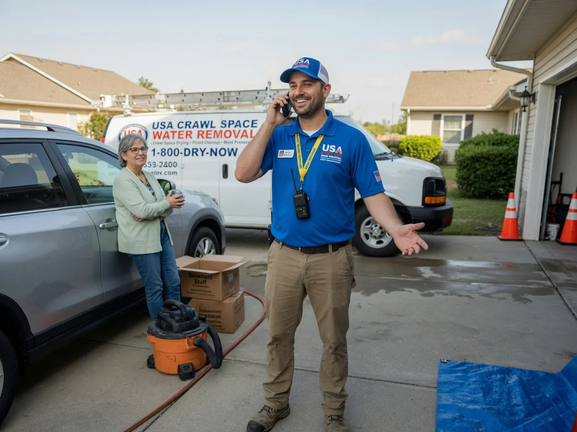Crawl Space Water Removal Cookson, OK FAQs
